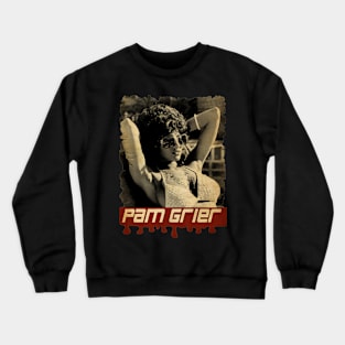 Pam Grier Vintage Crewneck Sweatshirt